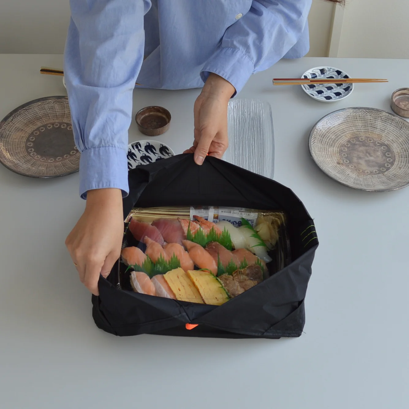 ORIBAエコバッグMサイズ｜コンビニ・スーパー兼用 - Image 9